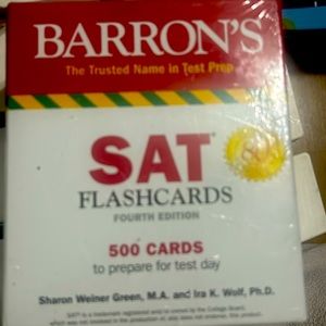 Brand new SAT Flash Cards 4th edition
